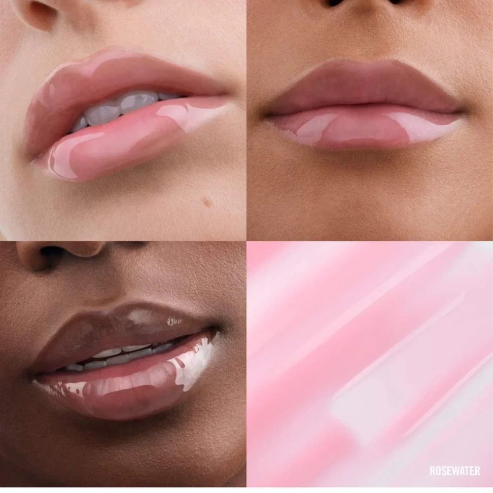 💚 2/$30 Makeup By Mario, Hydrating SuperShine Lip Gloss in Rosewater - Picture 3 of 6